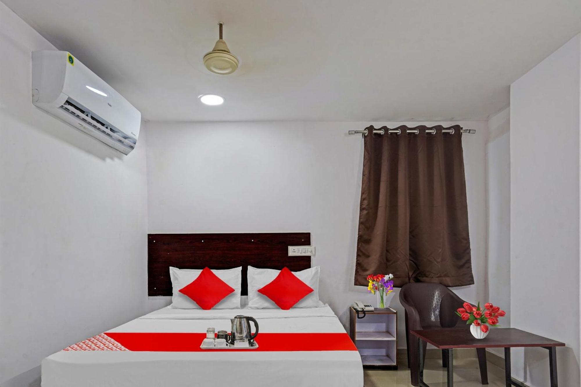 Hotel O Sai Krishna Residency Vijayawāda Exterior foto