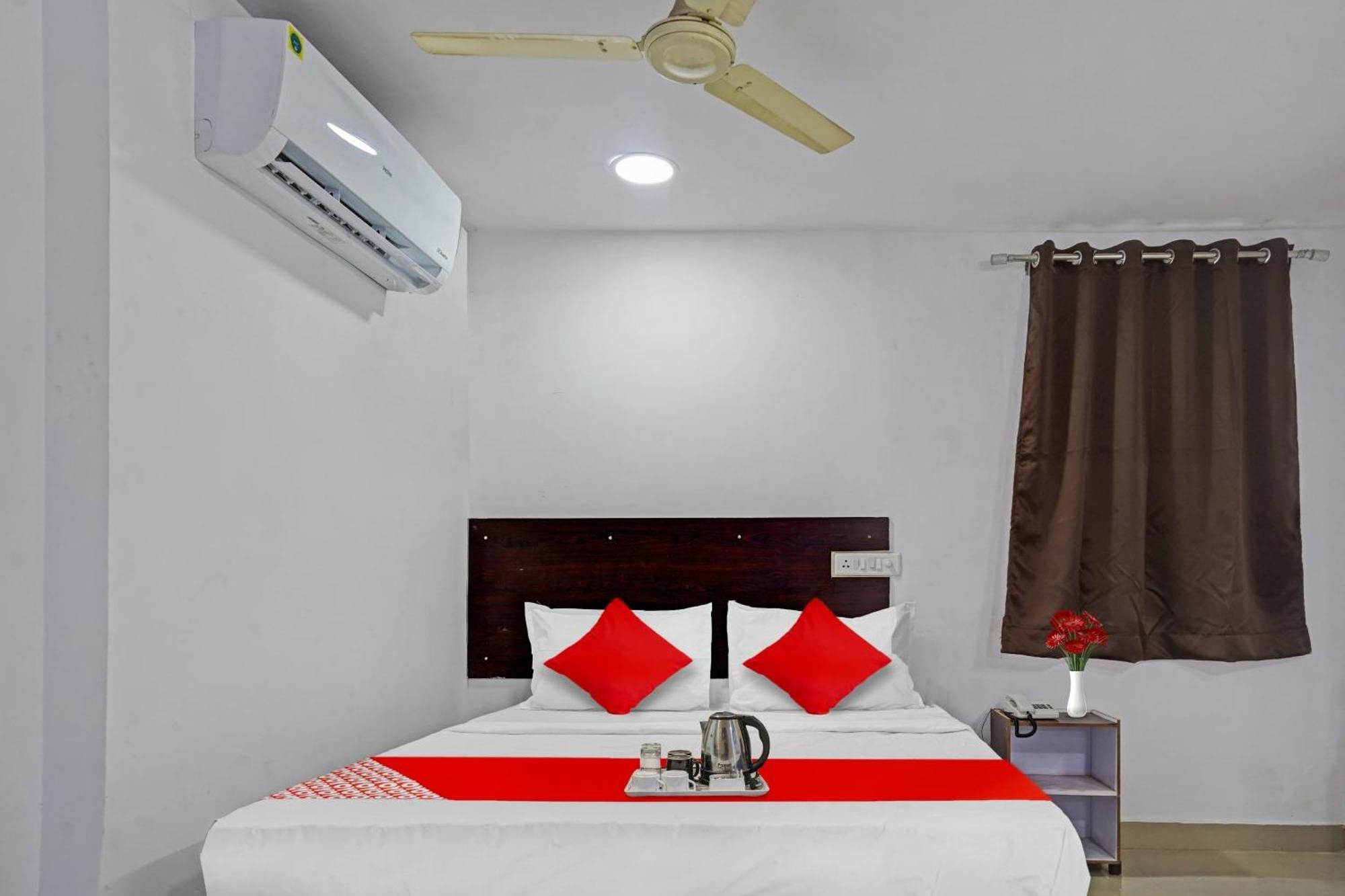 Hotel O Sai Krishna Residency Vijayawāda Exterior foto