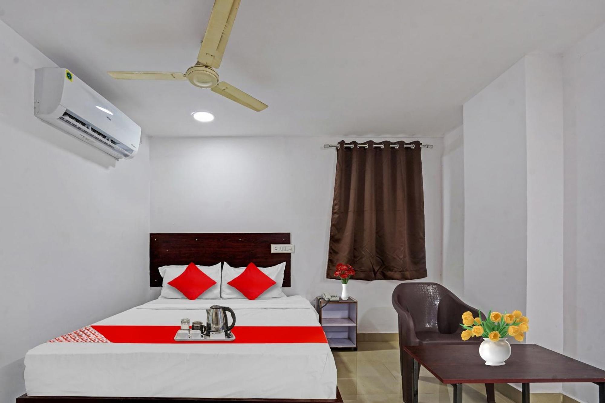 Hotel O Sai Krishna Residency Vijayawāda Exterior foto
